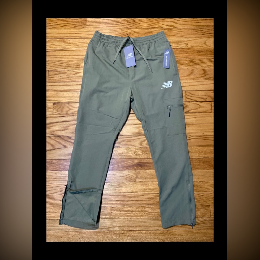 NEW BALANCE 3 Pocket All Motion Brushed Inside Tapered Pants Men’s Sz M new